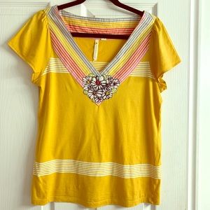 Cute Anthropologie top